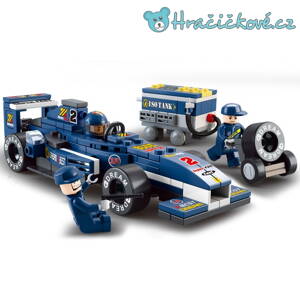 Modrá formule, 196 dílků (stavebnice typu Lego)