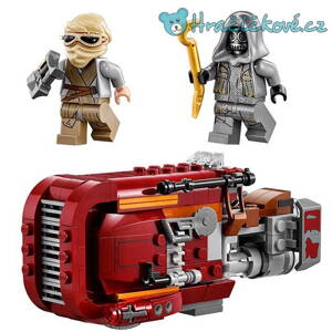 Star Wars Rey a Speeder kosmická loď (stavebnice typu Lego)