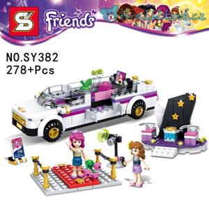 Popová hvězda Friends, 278 dílků (stavebnice typu Lego)