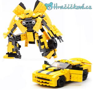 Transformers Bumblebee, 221 dílků (stavebnice typu Lego)