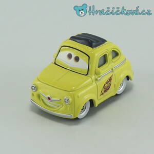 Luigi - kovové autíčko 1:55, Disney Pixar Cars