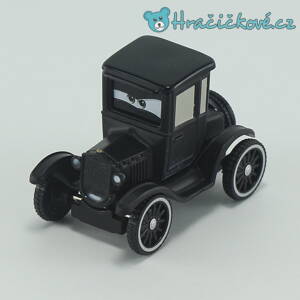 Lizzie - kovové autíčko 1:55, Disney Pixar Cars