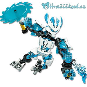Bojovník Bionicle protecter of Ice (stavebnice typu Lego)