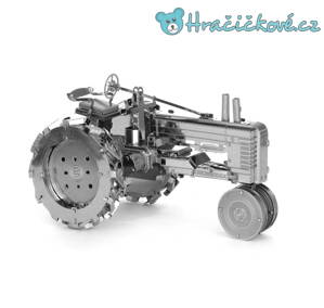Stavebnice 3D puzzle z kovových dílků - Traktor