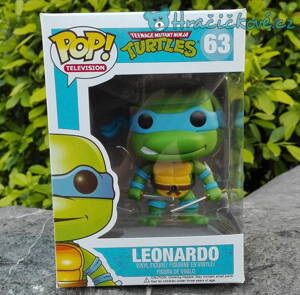 Figurka POP Ninja želvy - Leonardo
