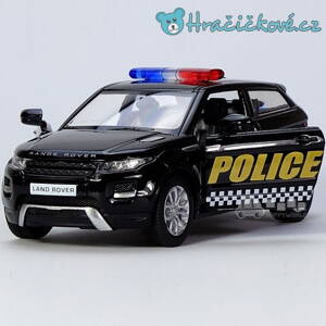 Kovový model Policejního Land Roveru Evoque 1:36