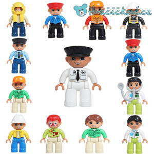 13 kusů figurek Lego Duplo (stavebnice typu Lego)