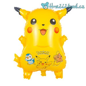 Foliový balón Pokémon Pikachu, vel. 55x65cm