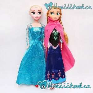  2x panenka Elza a Anna z ledového království (Frozen), vel. 28 cm
