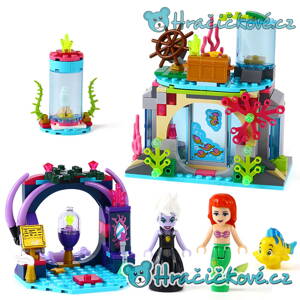 Malá mořská víla Ariel, 249 dílků (stavebnice typu Lego)