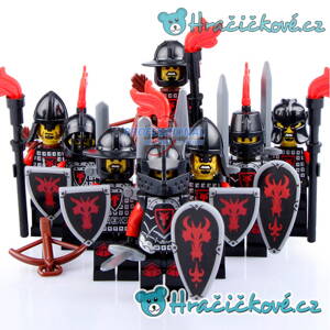 Rytíři Castle, 8ks (stavebnice typu Lego)