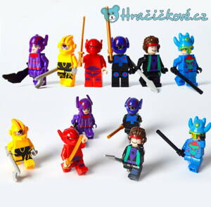 Figurky z pohádky Velká šestka, 6ks (stavebnice typu Lego)