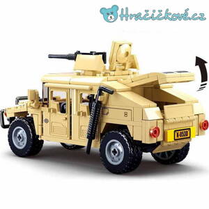 Zásahové vojenské vozidlo, 265 dílků (stavebnice typu Lego)