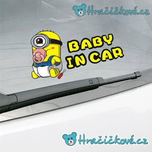 Samolepka dítě v autě Mimoň – Baby in Car
