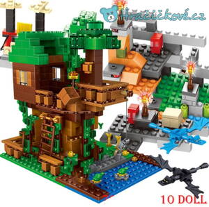 Minecraft stavebnice s figurkami