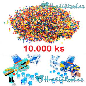 Vodní náboje do Nerf pistolí - 10.000 ks kuliček
