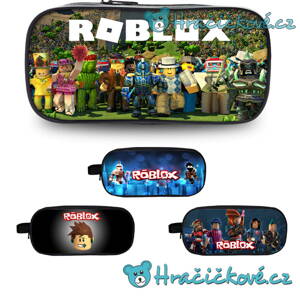 Školní penál Roblox na 2 zipy, 4 typy 
