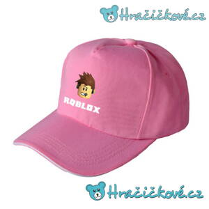 Dětská kšiltovka ze hry Roblox - růžová