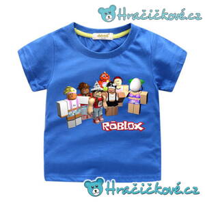 Tričko z oblíbené hry Roblox - modré