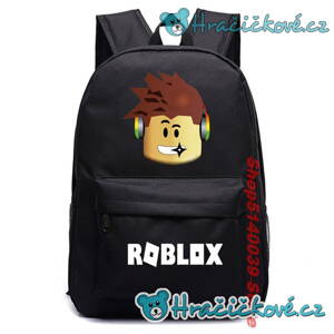 Dětský školní batoh Roblox, výška 42cm - černý