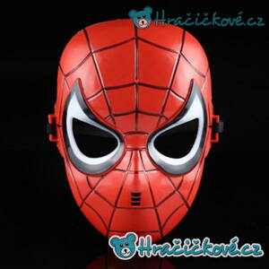 Svítící LED maska Spiderman