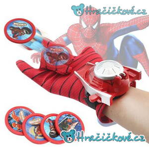 Střílející rukavice Spiderman