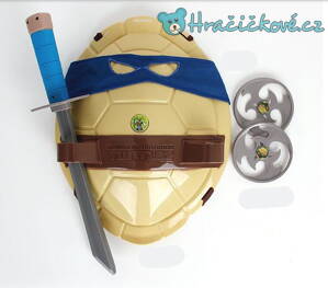 Ninja želva Leonardo - převlek, krunýř a zbraně (i pro karneval) 