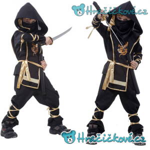 Karnevalový kostým Ninja s kápí
