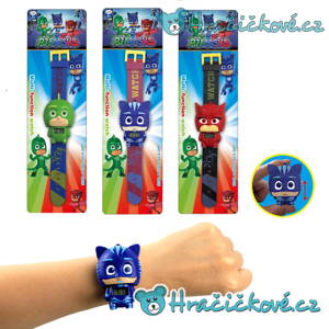 Dětské digitální hodinky z pohádky PJ Mask