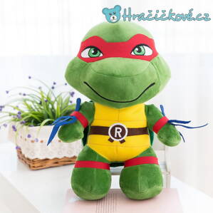 Plyšová Ninja želva 25cm - Raphaelo