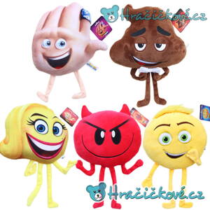 Plyšový smajlíci z pohádky Emoji ve filmu / The Emoji Movie
