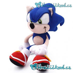 Plyšák ze seriálu Dobrodružství Ježka Sonica / Sonic, 20cm