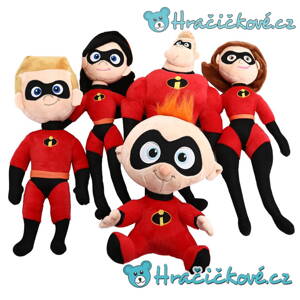 Plyšové hračky z pohádky Úžasňákovi 2 / Incredibles