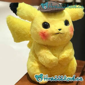 Pokemon plyšový Pikachu detektiv, vel. 28cm