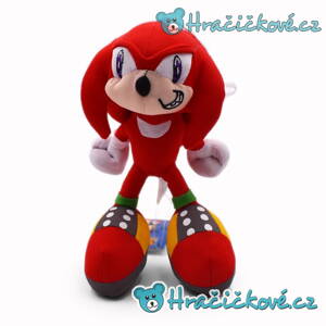 Plyšák ze seriálu Dobrodružství Ježka Sonica / Knuckles the Echidna