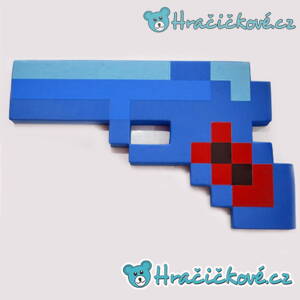 Pistole Minecraft, vel. 23x13cm 