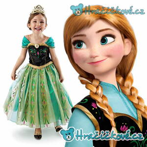 Krásné šaty ANNA Ledové království  / Frozen (karnevalový kostým)