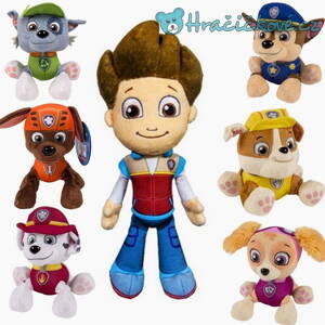 Plyšové hračky z pohádky Tlapková patrola (Paw Patrol)