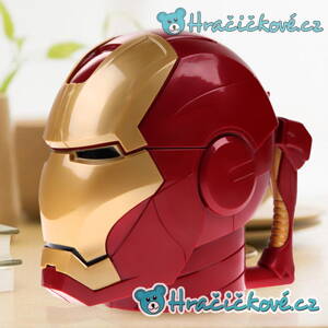 3D otevírací Hrneček Iron Man (Ironman, Avengers) 