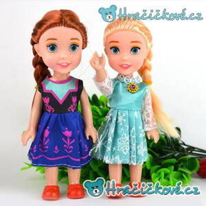 2x panenka Elza a Anna z ledového království (Frozen)