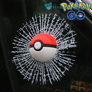 3D zábavná samolepka Pokemon Go na auto