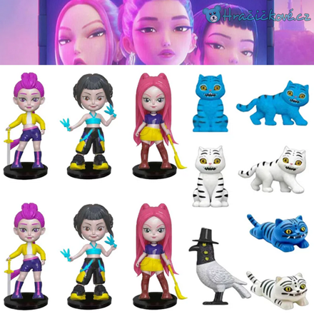 Figurky K-pop: Lovkyně démonů (Demon Hunters), 10ks