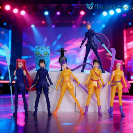 Figurky K-pop: Lovkyně démonů (Demon Hunters), 8ks