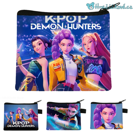Peněženka K-pop: Lovkyně démonů (Demon Hunters), typ 1 Peněženka K-pop: Lovkyně démonů (Demon Hunters), typ 1