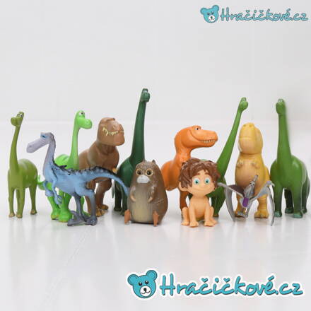 Figurky z pohádky Hodný dinosaurus (Good Dinosaur), 12ks