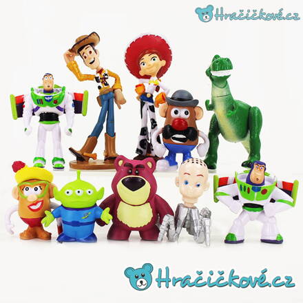 Figurky z pohádky Toy Story (příběh hraček), 10 kusů