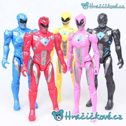 Figurky Power Ranger, 5ks, vel.16cm