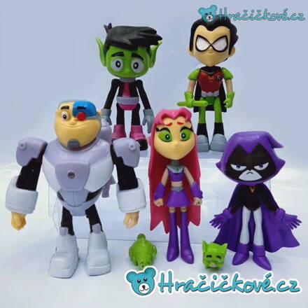 Figurky z pohádky Teen Titans GO!, 7 ks