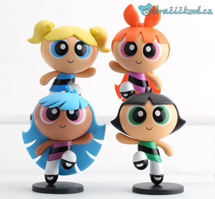 Figurky Powerpuff Girls, 4ks