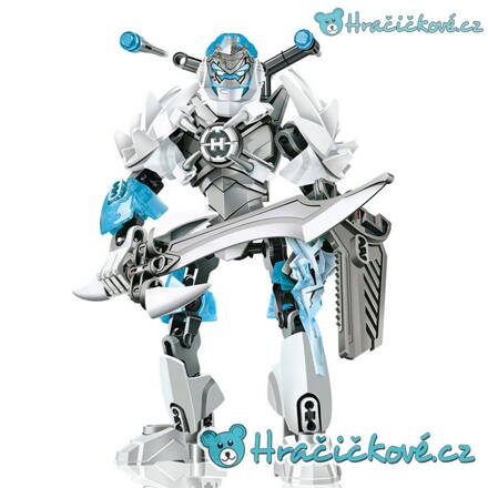 Robotický bojovník typu Hero Factory Stormer (stavebnice typu Lego)